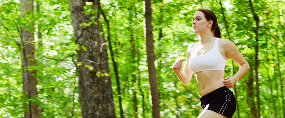 Jogging im Schnalstal